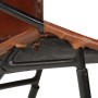 Silla de cuero auténtico marrón de vidaXL, Sillones - Ref: Foro24-246367, Precio: 222,88 €, Descuento: %