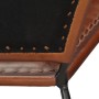 Silla de cuero auténtico marrón de vidaXL, Sillones - Ref: Foro24-246367, Precio: 222,88 €, Descuento: %