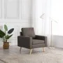 Sillón de tela gris taupe by vidaXL, Armchairs - Ref: Foro24-288701, Price: 211,96 €, Discount: %