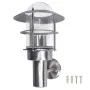 Lámpara de pared de exterior de acero inoxidable de vidaXL, Iluminación de exterior - Ref: Foro24-40703, Precio: 34,01 €, Des...