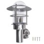 Lámpara de pared de exterior de acero inoxidable de vidaXL, Iluminación de exterior - Ref: Foro24-40703, Precio: 31,06 €, Des...
