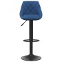 Taburetes de cocina 2 unidades terciopelo azul de vidaXL, Taburetes de cocina - Ref: Foro24-335353, Precio: 142,80 €, Descuen...