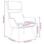 Sillón de relax de terciopelo negro de vidaXL, Sillones - Ref: Foro24-341357, Precio: 98,98 €, Descuento: %