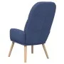Blue fabric relaxation armchair by vidaXL, Armchairs - Ref: Foro24-340994, Price: 103,90 €, Discount: %