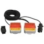 Trailer Lights 2pcs Red LED Bulb 10.5x7.5x10cm 12V by vidaXL, Lights for motor vehicles - Ref: Foro24-152904, Price: 43,14 €,...