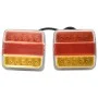 Trailer Lights 2pcs Red LED Bulb 10.5x7.5x10cm 12V by vidaXL, Lights for motor vehicles - Ref: Foro24-152904, Price: 43,14 €,...