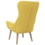 Senfgelber Entspannungssessel aus Stoff von vidaXL, Sessel - Ref: Foro24-341401, Preis: 101,92 €, Rabatt: %
