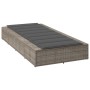 Tumbona con cojín flotante ratán sintético gris en Tumbonas | Comprar online en Foru.es