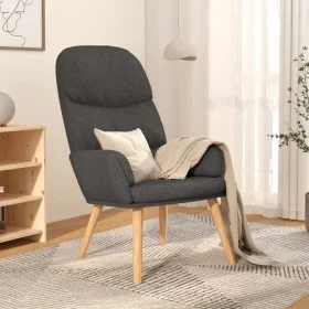 Relaxsessel aus dunkelgrauem Stoff von vidaXL, Sessel - Ref: Foro24-340991, Preis: 103,61 €, Rabatt: %