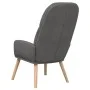 Sillón de relax de tela gris oscuro de vidaXL, Sillones - Ref: Foro24-340991, Precio: 103,61 €, Descuento: %