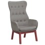 Sillón de relax de tela gris claro de vidaXL, Sillones - Ref: Foro24-341268, Precio: 125,92 €, Descuento: %
