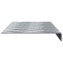Peldaño Rectangular 10 pcs Plateado 60 x 18 cm Aluminio en Hogar | Comprar online en Foru.es