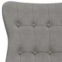 Sillón de relax de tela gris claro de vidaXL, Sillones - Ref: Foro24-341268, Precio: 124,39 €, Descuento: %