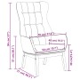 Sillón de relax de tela gris claro de vidaXL, Sillones - Ref: Foro24-341268, Precio: 125,92 €, Descuento: %