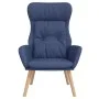 Blue fabric relaxation armchair by vidaXL, Armchairs - Ref: Foro24-341294, Price: 118,39 €, Discount: %