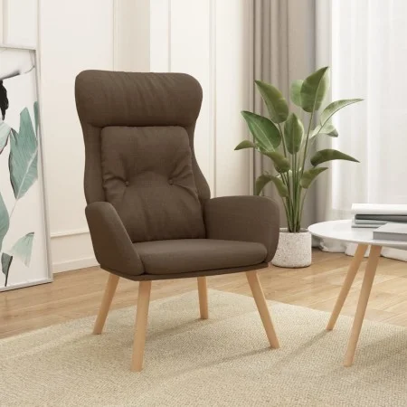 Sillón de relax de tela marrón de vidaXL, Sillones - Ref: Foro24-341293, Precio: 136,60 €, Descuento: %