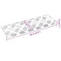 Peldaño Rectangular 15 pcs Plateado 60 x 18 cm Aluminio en Hogar | Comprar online en Foru.es