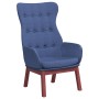 Sillón de relax de tela azul de vidaXL, Sillones - Ref: Foro24-341272, Precio: 125,09 €, Descuento: %