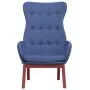 Sillón de relax de tela azul de vidaXL, Sillones - Ref: Foro24-341272, Precio: 123,20 €, Descuento: %
