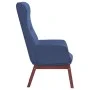 Blue fabric relaxation armchair by vidaXL, Armchairs - Ref: Foro24-341272, Price: 123,20 €, Discount: %