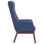 Sillón de relax de tela azul de vidaXL, Sillones - Ref: Foro24-341272, Precio: 125,09 €, Descuento: %