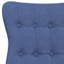 Sillón de relax de tela azul de vidaXL, Sillones - Ref: Foro24-341272, Precio: 123,20 €, Descuento: %