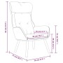 Sillón de relax de tela marrón de vidaXL, Sillones - Ref: Foro24-341293, Precio: 139,07 €, Descuento: %