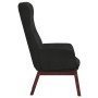 Sillón de relax de tela negro de vidaXL, Sillones - Ref: Foro24-341274, Precio: 123,61 €, Descuento: %