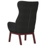 Sillón de relax de tela negro de vidaXL, Sillones - Ref: Foro24-341274, Precio: 123,61 €, Descuento: %