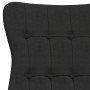 Sillón de relax de tela negro de vidaXL, Sillones - Ref: Foro24-341274, Precio: 123,61 €, Descuento: %