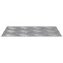 Peldaño Rectangular 4 pcs Plateado 30 x 20 cm Aluminio en Hogar | Comprar online en Foru.es