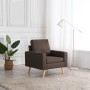 Sillón de tela marrón de vidaXL, Sillones - Ref: Foro24-288695, Precio: 211,06 €, Descuento: %