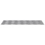 Peldaño Rectangular 2 pcs Plateado 50 x 20 cm Aluminio en Hogar | Comprar online en Foru.es