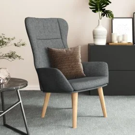 Relaxsessel aus dunkelgrauem Stoff von vidaXL, Sessel - Ref: Foro24-341395, Preis: 117,38 €, Rabatt: %