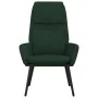 Sillón de relax de tela verde oscuro de vidaXL, Sillones - Ref: Foro24-341317, Precio: 131,20 €, Descuento: %