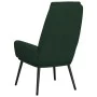 Sillón de relax de tela verde oscuro de vidaXL, Sillones - Ref: Foro24-341317, Precio: 131,20 €, Descuento: %