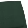 Sillón de relax de tela verde oscuro de vidaXL, Sillones - Ref: Foro24-341317, Precio: 131,20 €, Descuento: %