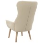 Sillón de relax de tela color crema de vidaXL, Sillones - Ref: Foro24-341396, Precio: 126,22 €, Descuento: %