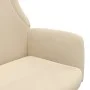 Sillón de relax de tela color crema de vidaXL, Sillones - Ref: Foro24-341396, Precio: 124,11 €, Descuento: %