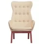 Cremefarbener Relaxsessel aus Stoff von vidaXL, Sessel - Ref: Foro24-341270, Preis: 124,44 €, Rabatt: %