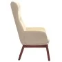 Cremefarbener Relaxsessel aus Stoff von vidaXL, Sessel - Ref: Foro24-341270, Preis: 124,44 €, Rabatt: %