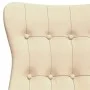 Cremefarbener Relaxsessel aus Stoff von vidaXL, Sessel - Ref: Foro24-341270, Preis: 124,44 €, Rabatt: %