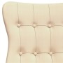 Sillón de relax de tela color crema de vidaXL, Sillones - Ref: Foro24-341270, Precio: 126,45 €, Descuento: %