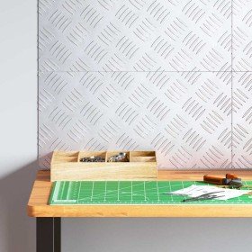 Peldaño Rectangular 4 pcs Plateado 50 x 25 cm Aluminio en Hogar | Comprar online en Foru.es