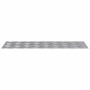 Peldaño Rectangular 2 pcs Plateado 75 x 25 cm Aluminio en Hogar | Comprar online en Foru.es