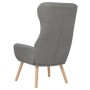 Sillón de relax de tela gris claro de vidaXL, Sillones - Ref: Foro24-341290, Precio: 135,51 €, Descuento: %