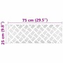 Peldaño Rectangular 4 pcs Plateado 75 x 25 cm Aluminio en Hogar | Comprar online en Foru.es
