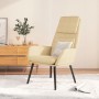 Sillón de relax de tela color crema de vidaXL, Sillones - Ref: Foro24-341314, Precio: 107,64 €, Descuento: %