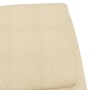 Sillón de relax de tela color crema de vidaXL, Sillones - Ref: Foro24-341314, Precio: 107,64 €, Descuento: %