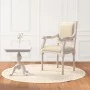Sillón de lino 54x59x99 cm de vidaXL, Sillones - Ref: Foro24-344487, Precio: 233,37 €, Descuento: %